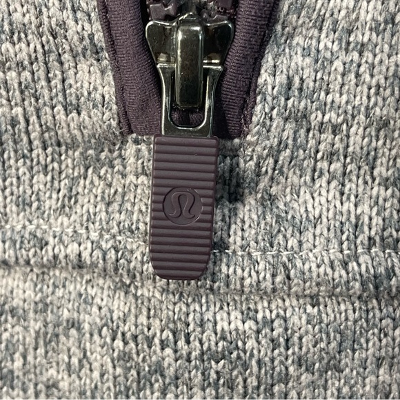 Lululemon Fleece & Thank You Pullover Sz 6 In Heathered Smoky Blush - Picture 9 of 15
